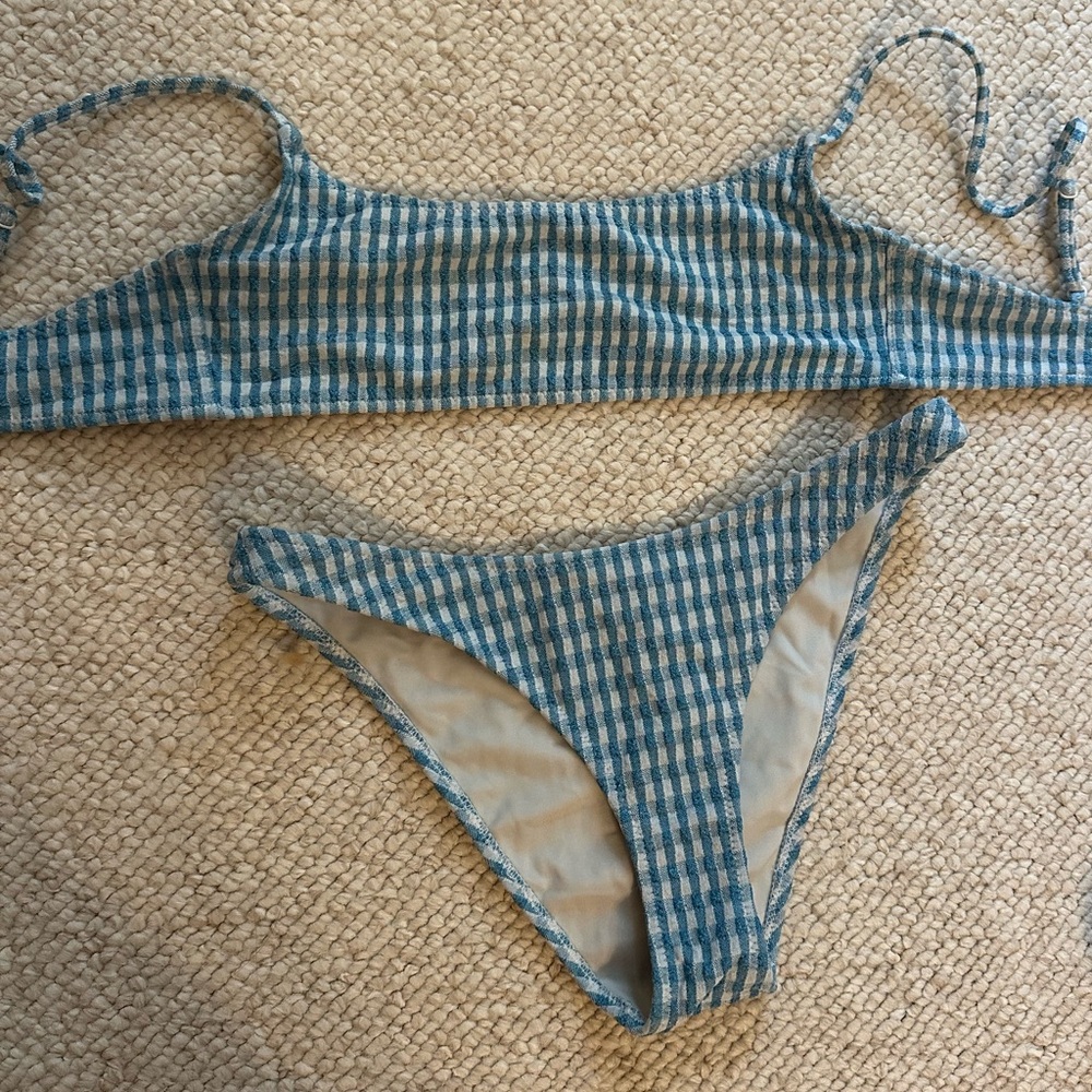 Triangl Gingham bikini